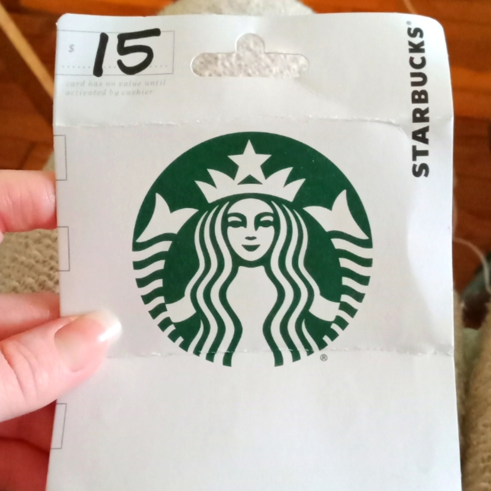 $15 Starbucks Gift card